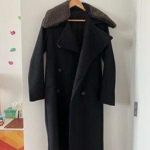 All Saints size 2 EU 34 long coat